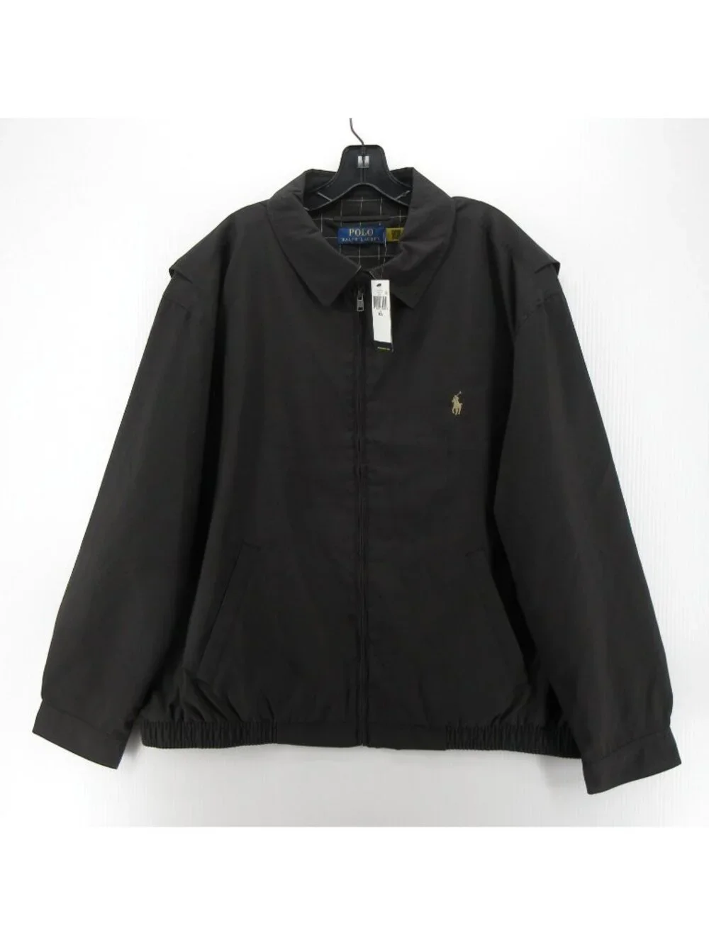Polo Ralph Lauren Jacket 2XB Big Bi Swing Windbreaker Check Lined